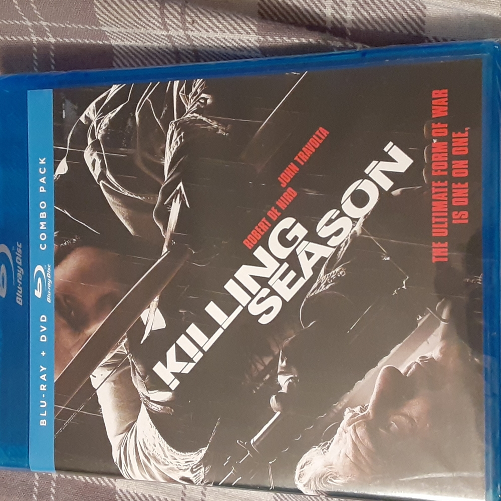 Killing Season blu ray and dvd